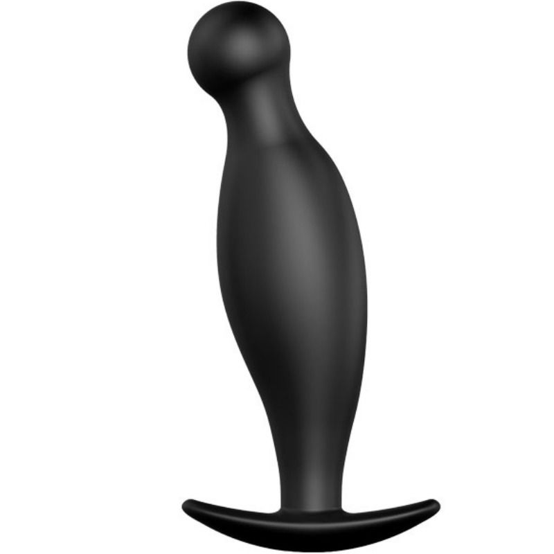 PRETTY LOVE - SILICONE ANAL PLUG 11.7 CM BLACK - 53Xshop