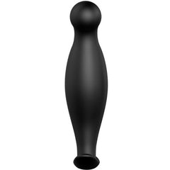 PRETTY LOVE - SILICONE ANAL PLUG 11.7 CM BLACK - 53Xshop