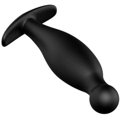 PRETTY LOVE - SILICONE ANAL PLUG 11.7 CM BLACK - 53Xshop
