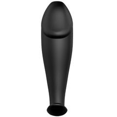 PRETTY LOVE - SILICONE ANAL PLUG PENIS FORM AND 12 VIBRATION MODES BLACK - 53Xshop
