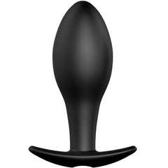 PRETTY LOVE - ANAL PLUG ANCHOR FORM SILICONE 12 VIBRATION MODES BLACK - 53Xshop