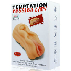 BAILE - MINI MALE MASTURBATOR VAGINA LIPS DESIGN - 53Xshop