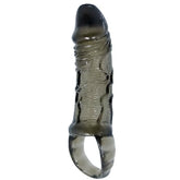 BAILE - PENIS EXTENSION SHEATH WITH STRAP FOR TESTICLES 11.5 CM - 53Xshop
