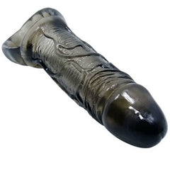 BAILE - PENIS EXTENSION SHEATH WITH STRAP FOR TESTICLES 11.5 CM - 53Xshop