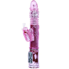 BAILE - RECHARGEABLE VIBRATOR WITH ROTATION AND THROBBING BUTTERF STIMULATOR - 53Xshop