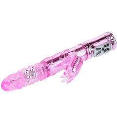 BAILE - RECHARGEABLE VIBRATOR WITH ROTATION AND THROBBING BUTTERF STIMULATOR - 53Xshop