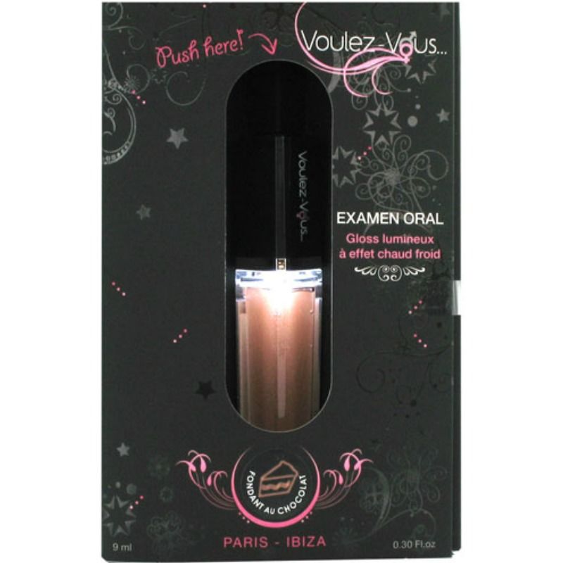 VOULEZ-VOUS - LIGHT GLOSS WITH EFFECT HOT COLD - CHOCOLATE FONDANT FLAVOUR 10 ML - 53Xshop