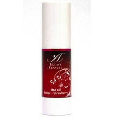 EXTASE SENSUAL - STRAWBERRY HEAT STIMULATING OIL 30 ML - 53Xshop
