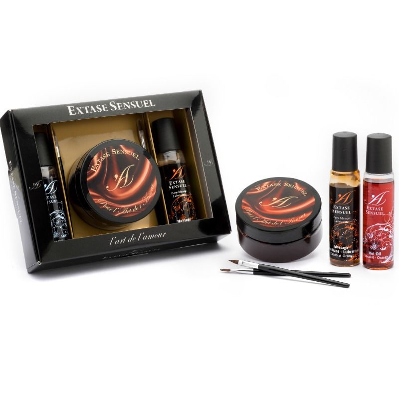 EXTASE SENSUAL - APHRODISIAC CHOCOLATE CHEST KIT - 53Xshop