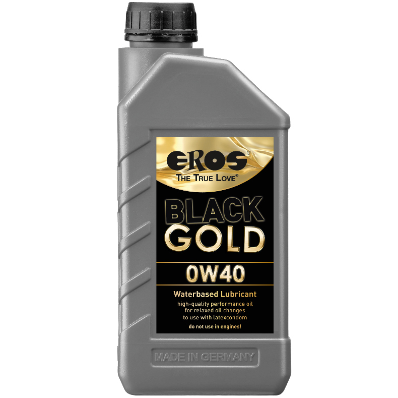 EROS - BLACK GOLD 0W40 WATERBASED LUBRICANT 1000 ML - 53Xshop