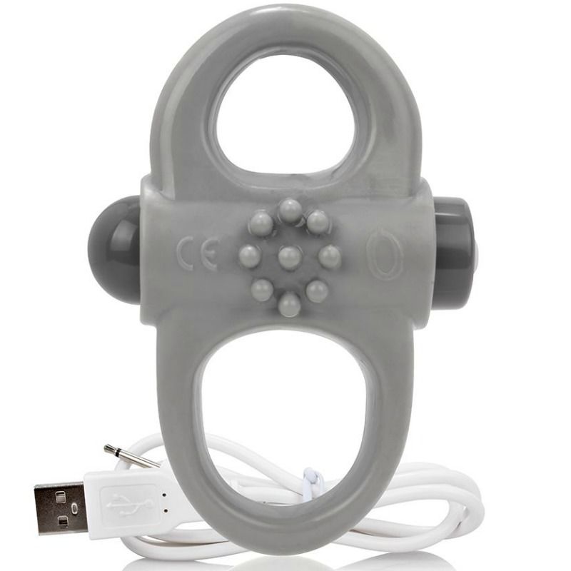 SCREAMING O - RECHARGEABLE VIBRATING RING YOGA GRAY - 53Xshop