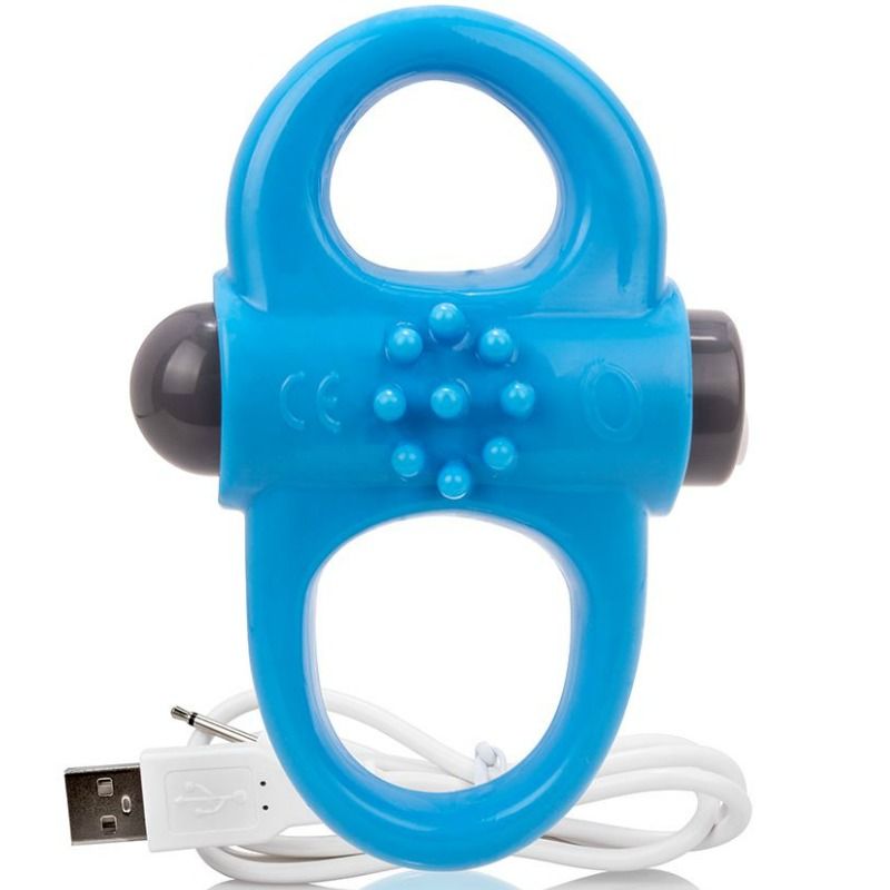 SCREAMING O - RECHARGEABLE VIBRATING RING YOGA BLUE - 53Xshop