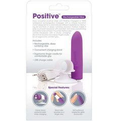 SCREAMING O - RECHARGEABLE MASSAGE POSITIVE LILAC - 53Xshop