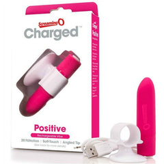 SCREAMING O - RECHARGEABLE MASSAGE POSITIVE PINK - 53Xshop