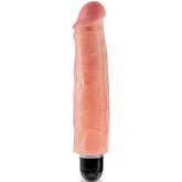 KING COCK - 17.8 CM VIBRATING STIFFY FLESH - 53Xshop