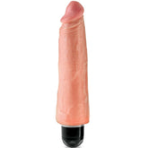 KING COCK - 20.3 CM VIBRATING STIFFY FLESH - 53Xshop