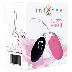 INTENSE - FLIPPY II VIBRATING EGG WITH REMOTE CONTROL PINK - 53Xshop