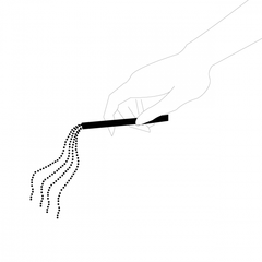 BIJOUX - MAGNIFIQUE SILVER METAL CHAIN NECKLACE / WHIP - 53Xshop