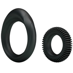 BAILE - KIT 2 SILICONE RINGS RING MANHOOD - 53Xshop