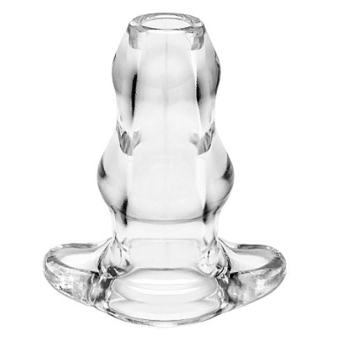 PERFECT FIT BRAND - DOUBLE TUNNEL PLUG XL LARGE CLEAR - 53Xshop