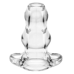 PERFECT FIT BRAND - DOUBLE TUNNEL PLUG XL LARGE CLEAR - 53Xshop