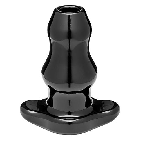PERFECT FIT BRAND - DOUBLE TUNNEL PLUG MEDIUM BLACK - 53Xshop