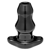 PERFECT FIT BRAND - DOUBLE TUNNEL PLUG MEDIUM BLACK - 53Xshop