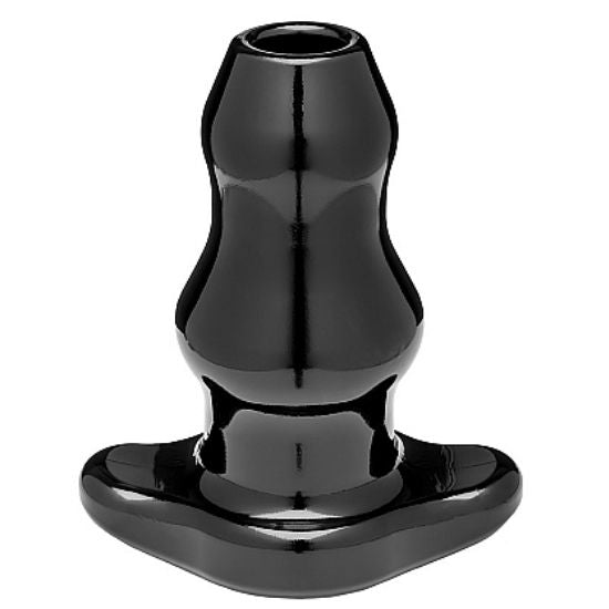 PERFECT FIT BRAND - DOUBLE TUNNEL PLUG LARGE BLACK - 53Xshop