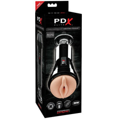 PDX ELITE - COCK COMPRESSOR VIBRATING STROKER - 53Xshop