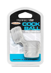 PERFECT FIT BRAND - SILASKIN COCK & BALL TRANSPARENT - 53Xshop