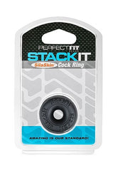PERFECT FIT BRAND - STACK IT COCK RING BLACK - 53Xshop
