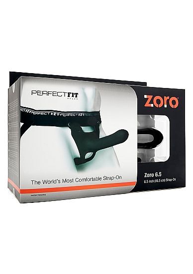 PERFECT FIT BRAND - ZORO STRAP ON 6.5 W S/M WAISTBAND BLACK - 53Xshop