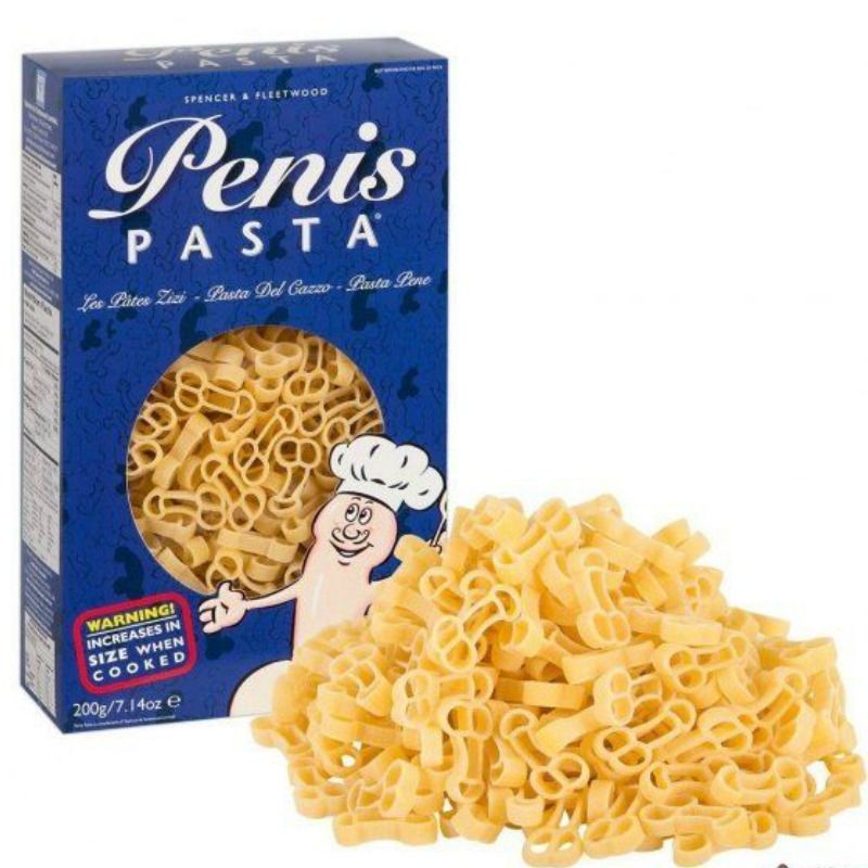 SPENCER & FLEETWOOD - PENIS-SHAPED PASTA 200 GR - 53Xshop
