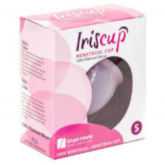 IRISCUP - SMALL PINK MONTH CUP A + FREE STERILIZER BAG - 53Xshop