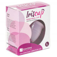 IRISCUP - LARGE PINK MONTH CUP + FREE STERILIZER BAG - 53Xshop