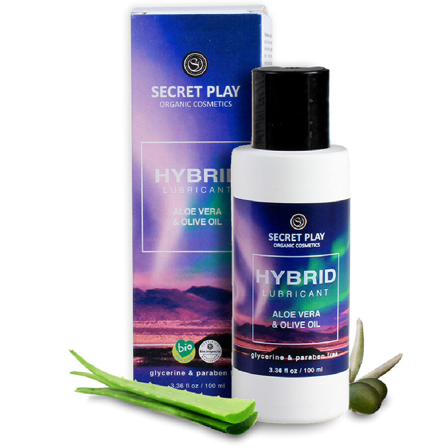 SECRETPLAY - LUBRICANT ORGANIC HYBRID 100 ML - 53Xshop