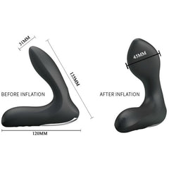 PRETTY LOVE - LEONARD INFLATABLE PROSTATIC MASSAGER WITH VIBRATION - 53Xshop