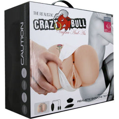 CRAZY BULL - VAGINA AND ANUS WITH REALISTIC TATTOO WITH VIBRATION - 53Xshop