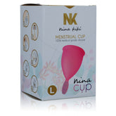 NINA KIKÍ - MENSTRUAL CUP PINK - SIZE L - 53Xshop