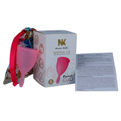 NINA KIKÍ - MENSTRUAL CUP PINK - SIZE S - 53Xshop