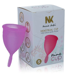 NINA KIKÍ - MENSTRUAL CUP PURPLE - SIZE S - 53Xshop