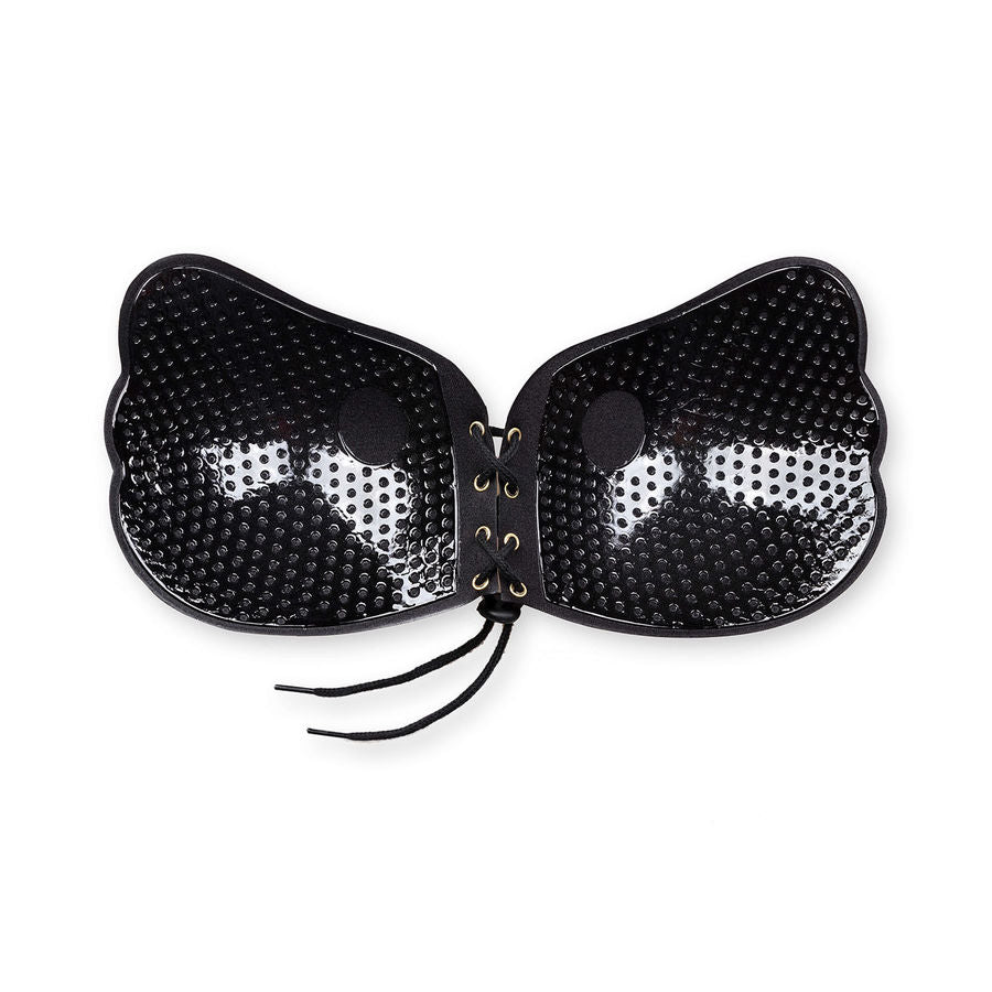 BYE-BRA - LACE-IT ENHANCEMENT PUSH-UP BLACK CUP A - 53Xshop