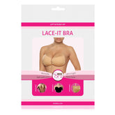 BYE-BRA - LACE-IT ENHANCEMENT PUSH-UP BLACK CUP D - 53Xshop
