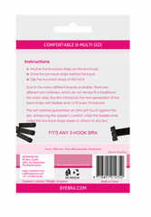 BYE-BRA - OPEN BACK BRA ADAPTER BLACK & WHITE - 53Xshop