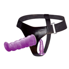 BAILE - LILAC FEMALE ANAL AND VAGINAL HARNESS GPOINT 17 CM - 53Xshop