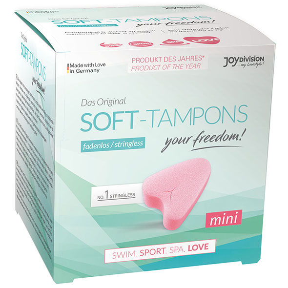 JOYDIVISION SOFT-TAMPONS - ORIGINAL SOFT-TAMPONS MINI 3 UDS - 53Xshop