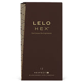 LELO - HEX CONDOMS RESPECT XL 12 PACK - 53Xshop