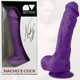 NACHO VIDAL - NACHO VIDAL PENIS REPLICA 24CM PURPLE - 53Xshop