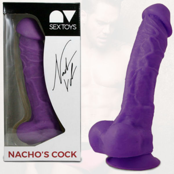 NACHO VIDAL - NACHO VIDAL ARTICULATED PENIS PLICA 24CM PURPLE - 53Xshop