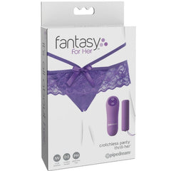 FANTASY FOR HER - CROTHLESS PANTY THRILL-HER - 53Xshop